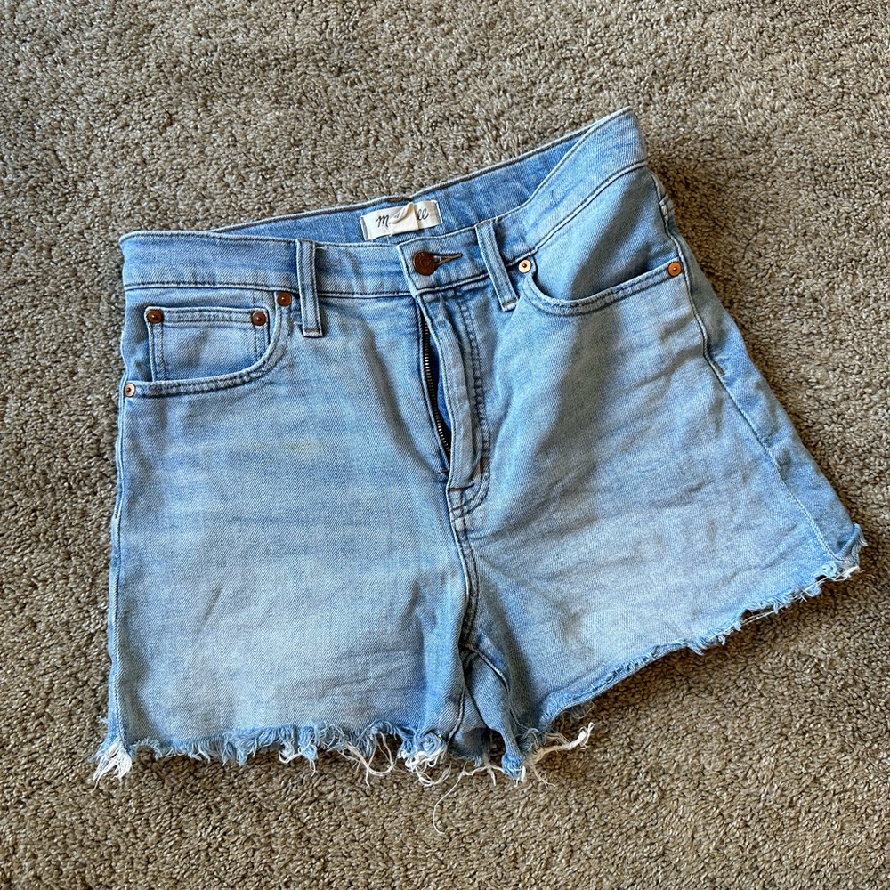 Madewell High-Rise Denim Shorts